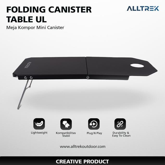 Alltrek Folding Canister Table Ultralight