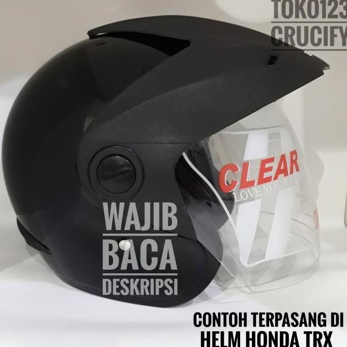 Kaca Helm Honda Half face