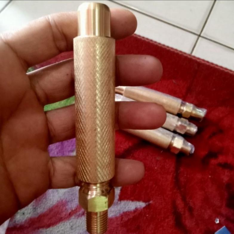 nozzle nozle sprayer spray jet cleaner kuningan drat 1/4 atau drat 1/2 semprotan Nozzle jet cleaner