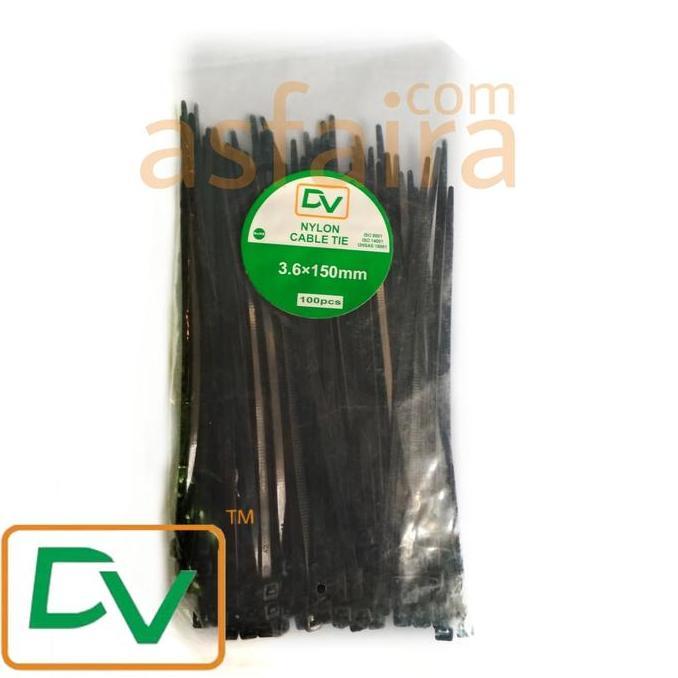 Kabel Ties 3.6 X 150 Mm Hitam