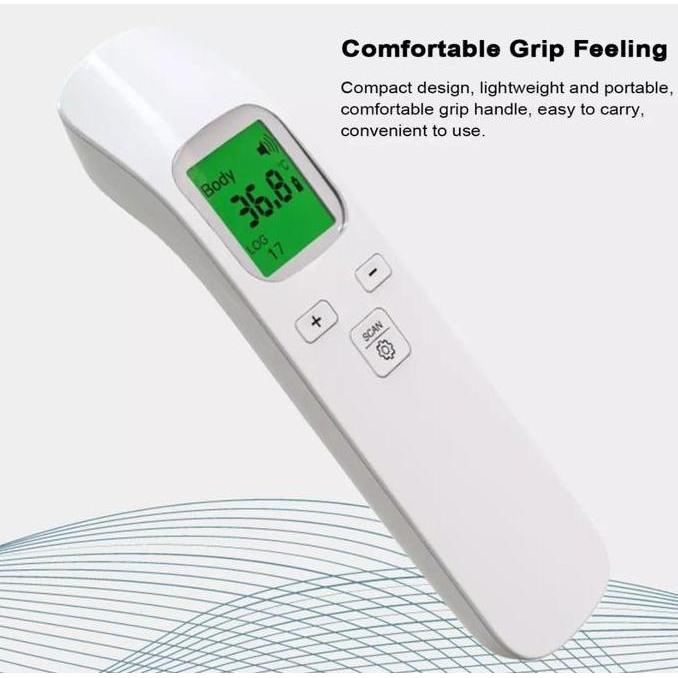 Termometer Infrared Digital Non Kontak Thermometer Model Gp-100 Pro
