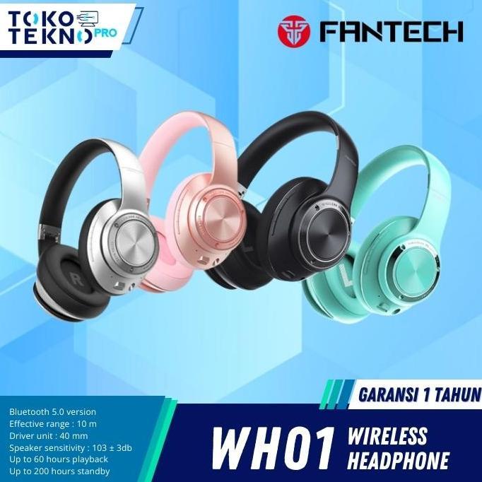 Fantech WH01 / WH-01 Wireless Bluetooth Gaming Headset
