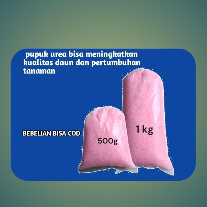 Promo Cod Pupuk Urea Pink Kemasan 1 Kg / Pupuk Urea Pink Nitrogen 46 Pupuk Penyubur Tanaman ....