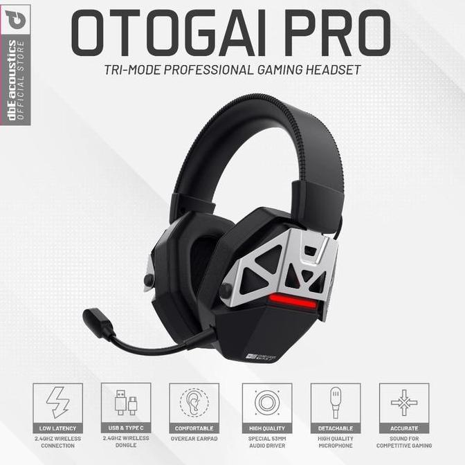 dbE Otogai Pro Tri-Mode Professional Gaming Headset