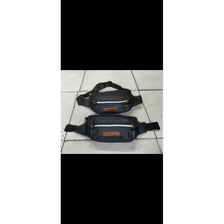 TAS PRIA PAKET USAHA SATU LUSIN SELEMPANG WAISTBAG SLIMBAG CAMPUR MODEL 12 PCS