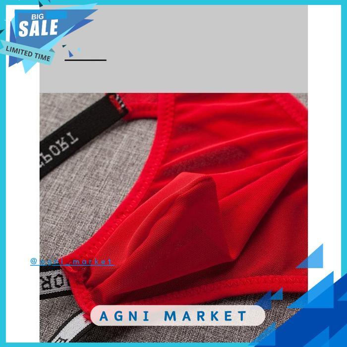 CELANA DALAM PRIA TRANSPARAN HOT TIPIS OPEN CROTCH SEXY G STRING LOW WAIST DEWASA THONG Y056 PRODUK 