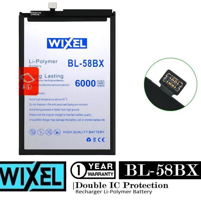 Wixel Baterai Hot 11 Play X688B Hot 12 Play X6816 BL-58BX