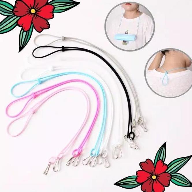 Silicon Lanyard Mask/Tali Masker/Rantai Kalung Masker Korea Strap