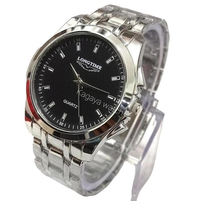 DY137 - Jam Tangan Stainless Fashion Pria Elegan Keren Mewah murah Terbaru Terlaris Cod,Jam Rantai P