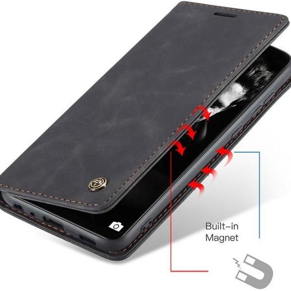 DB286 - VIVO V25 Flip Wallet Caseme Leather Case Cover Sarung Dompet Kulit