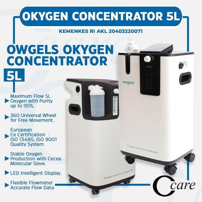 Owgels Oxygen Concentrator 5L