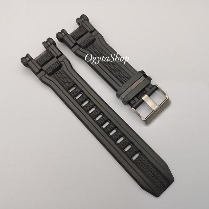 DF201 >> Tali Jam Tangan Pria Tali Q&Q Digital Tali Karet QQ M161J Original