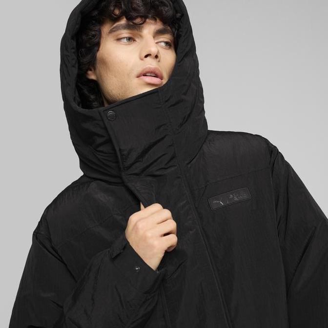 BEBAS ONGKIR - PUMA Jaket Bulu Dalam Angsa Pria PUMA x SQUID GAME Black