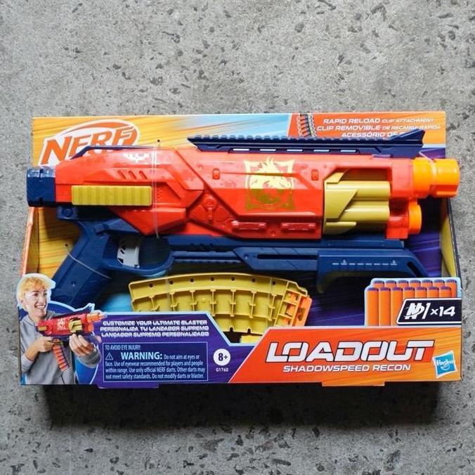 Nerf Loadout SHADOWSPEED RECON Blaster Modulus Modular N Series Shadow