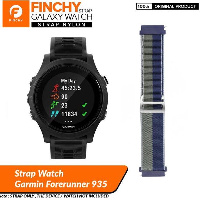 Finchy nylon strap Garmin forerunner 935 replacement wristband