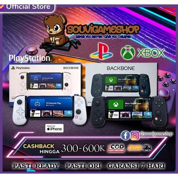 TERMURAH - Backbone Controller Joystick One for iPhone Playstation PC XBOX PS5