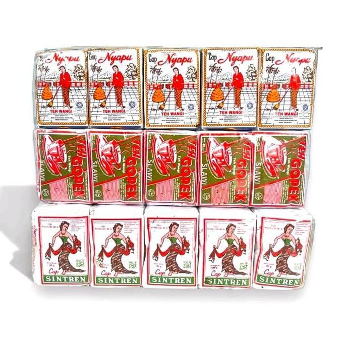 Paket Usaha Angkringan Racikan Teh Khas Solo 3 Slop (30pcs)| Nyapu | Sintren | Dandang | Gopek | Poc