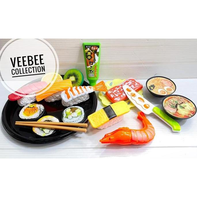 ,,,,,,,] Mainan Sushi anak set/ mainan masak masakan sushi / mainan masakan