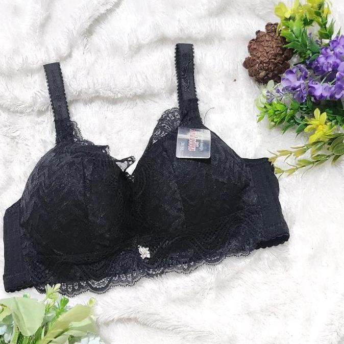 [ isi 2pcs random ] Bra wanita Kawat BH Busa Tebal 3-4cm Size 34-40 Cup B Kait 3 Bra Push Up bh 2996