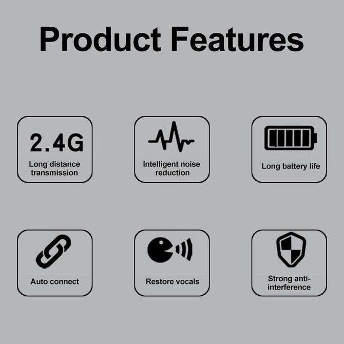 MIC WIRELESS BANDO Original