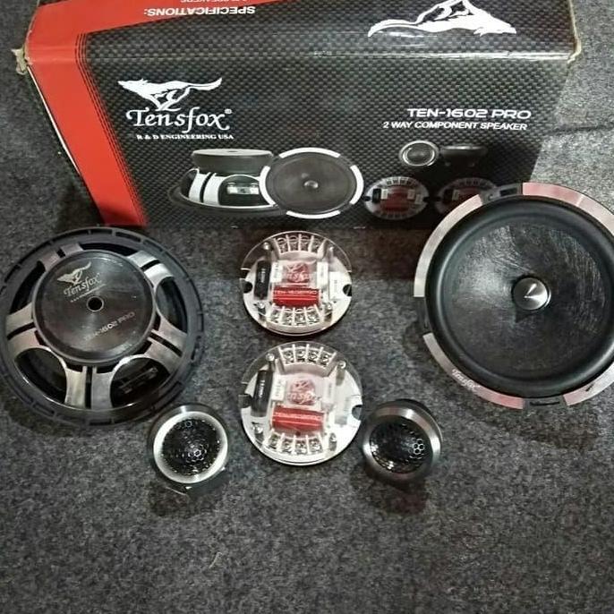 SPEAKER SPLIT TENSFOX TEN 1602 PRO 2WAY ORIGINAL DAN TERPERCAYA