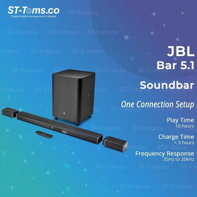JBL CINEMA BAR 5.1 CHANNEL 4K ULTRA HD SOUNDBAR SPEAKER SYSTEM ORIGINAL DAN TERPERCAYA