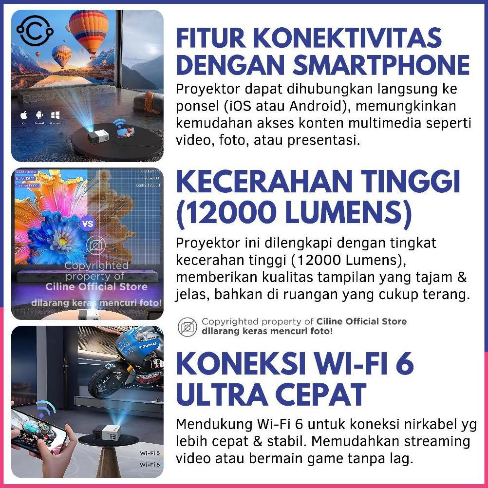 Mini Proyektor LED YG300 / YG-300 / YG 300 LCD Portable Projector Home / Kuning / LED Mini Proyektor