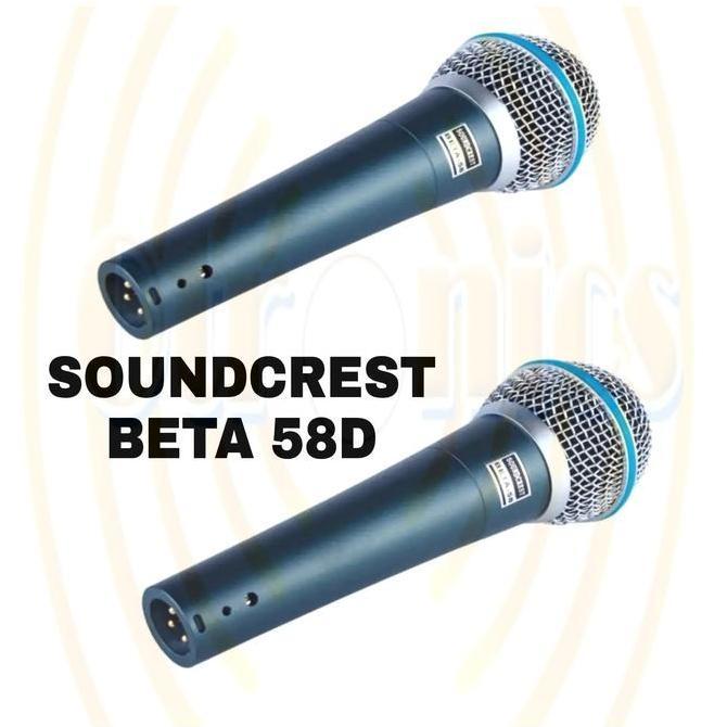 Microphone Kabel /Mic Kabel SOUNDCREST 58 Beta Koper (2Mic) Original