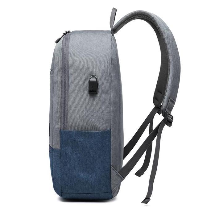 Tas Ransel Kasual Navy Club HGB - Tas Ransel Laptop Pria Backpack