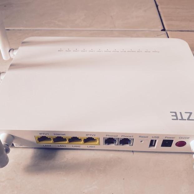 Zte Zxhn F670 Antena 6 Gpon Ont Wireless Modem Router Termurah Ready Terbaik Original