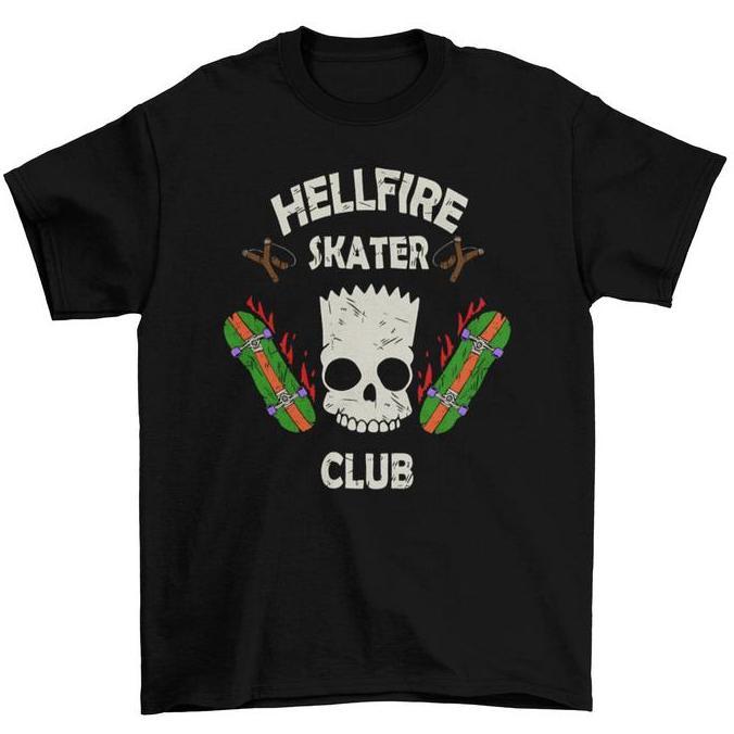 Tomoinc T-Shirt Kaos New Pop Culture - Hellfire Skater Club