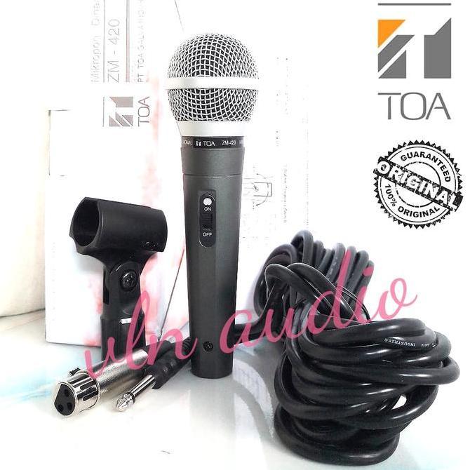 MIC KABEL TOA ZM 420 ZM420 ORIGINAL TOA Original