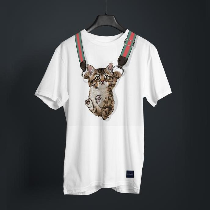 Kaos Kucing Oversize | Kaos Kucing Pria | Kaos Kucing Anak Laki Laki