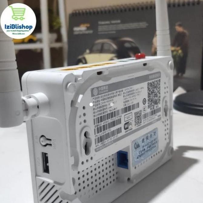 ModemXponZteF663 V9(BisaEpon-Gpon)+Wifi+Adaptor 12V Original