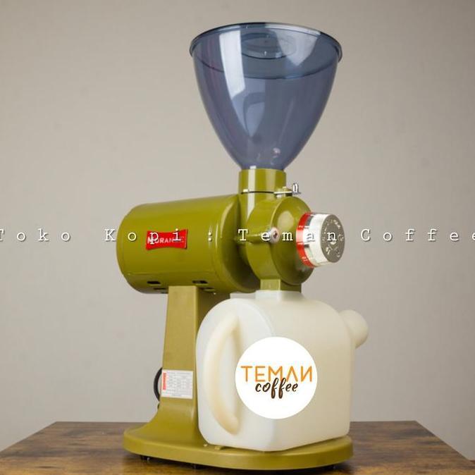 (KOSONG) Coffee Grinder Muranee-FE500C HEAVY DUTY Kapasitas Besar - Green