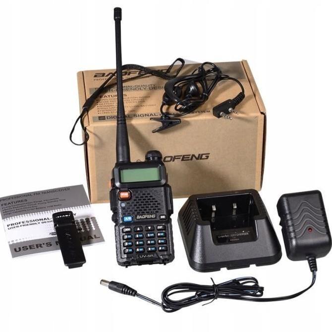 Boufeng HT Walkie Talkie UV5R UV-5R 8 Watt Radio HT Handy Talkie Dengan Dual Band Display & VOX Func