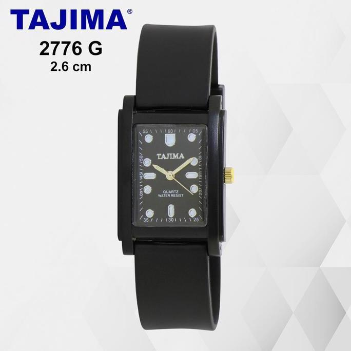 DF70>> Jam Tangan Pria Tajima Analog 2776 Water Resist Original Garansi 1 Tahun + Free BOX Men Quart