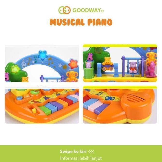 promo. Goodway Musical Piano Mainan Anak murah Original