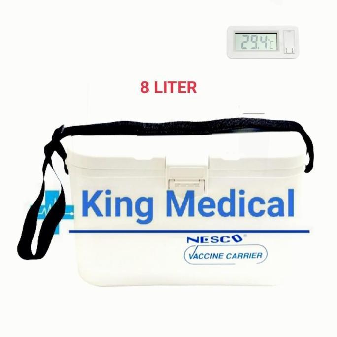 Box Vaksin / Vaccine Carrier Cool Box 8L - 12L + Ice Pack