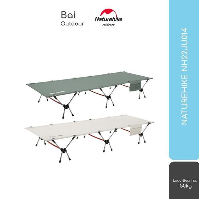 Folding Bed / Velbed Lipat Portable Camping Naturehike Nh22Ju014
