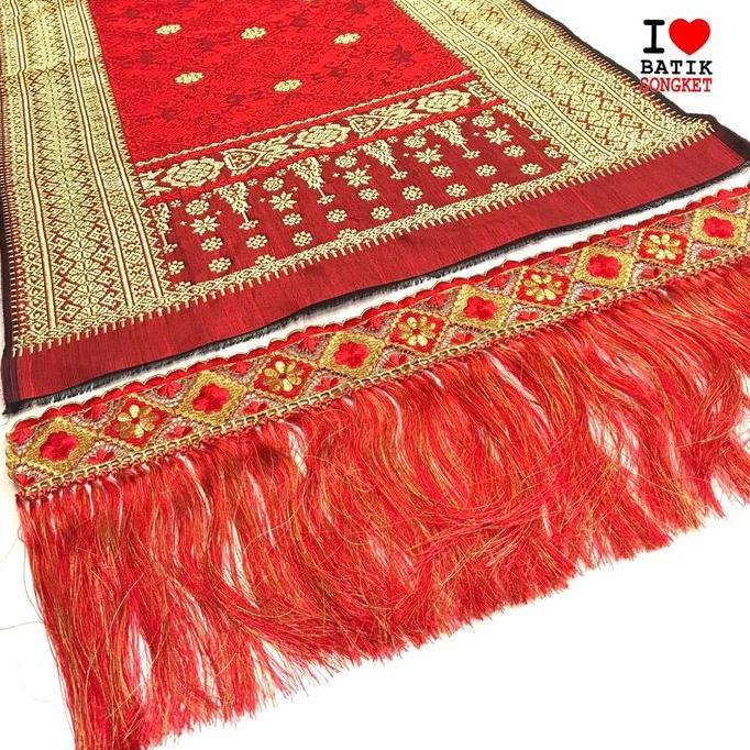 Renda Rumbai Bordir Songket Palembang Tenun Batak Ulos Sumatra Medan