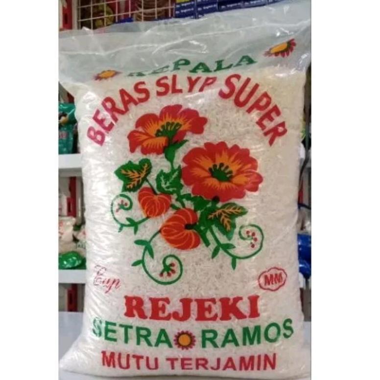 Beras 5 Kg Cap Bunga Bogor Segar Bebeku