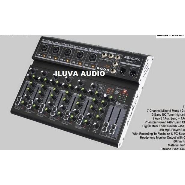 Mixer Audio Ashley Better7 7