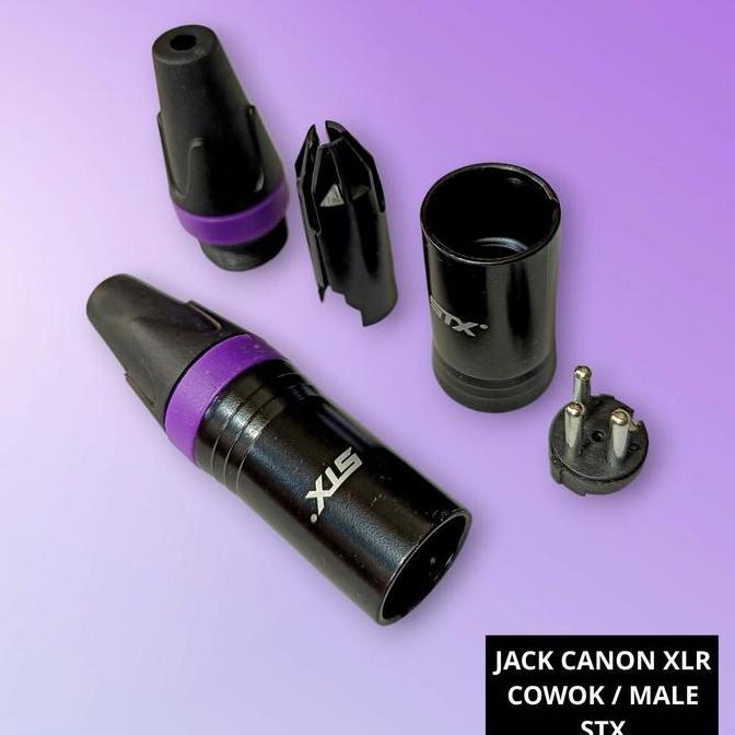 *#*#*#*#] Jack Canon Cowok STX XLR Male Colokan Jak Jek STX
