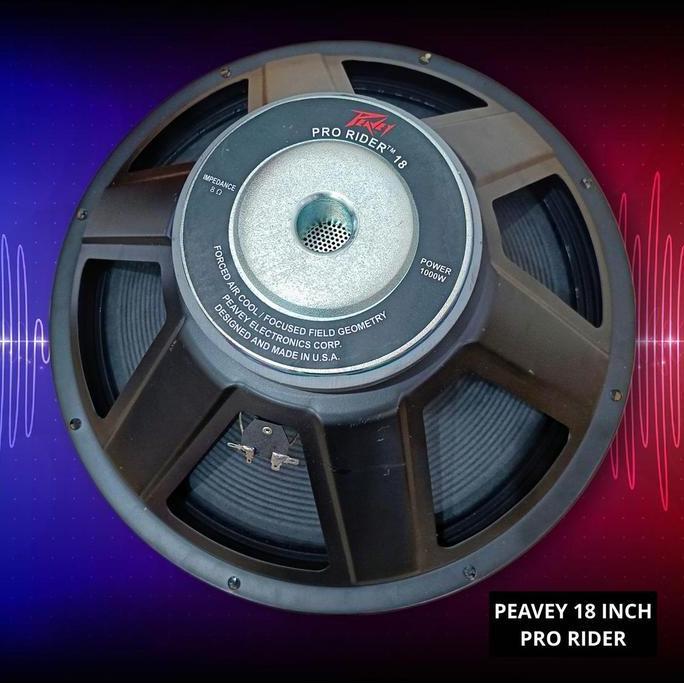 :::::::] Speaker Peavey 18 Inch Pro Rider ProRider Made In USA (Pilih Warna)