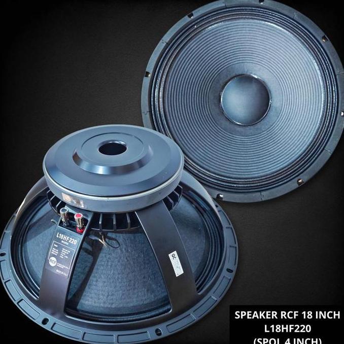 +%+%+%] Speaker RCF 18 inch L18HF220 / L18 HF220 / L 18HF220 Made In Italy