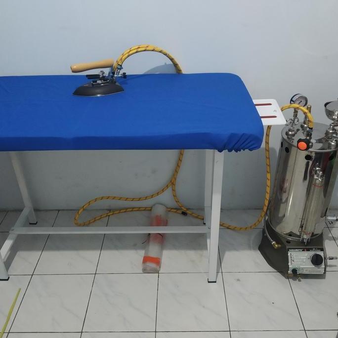 TERBARU meja setrika uap rangka besi lipat
