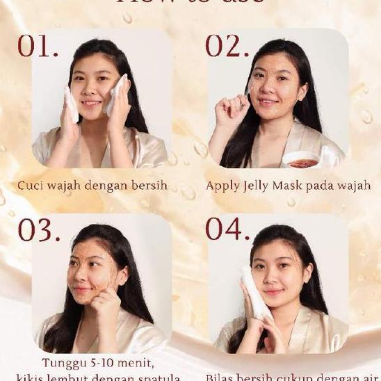 Eileen Grace Rose Jelly Moisturize Rose Jelly Mask Masker Wajah Untuk Jerawat Bruntusan Jerawat
