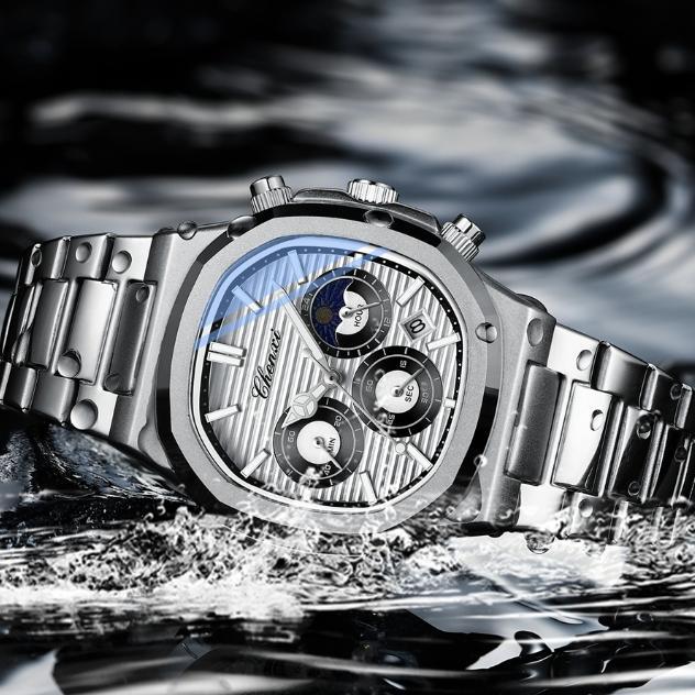 [SPECIAL LIVE] CHENXI CX-922 Jam Tangan Pria Multifungsi Kalender Chronograph Quartz Luminos Water J