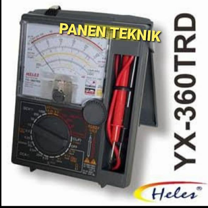 AVOMETER MULTITESTER HELES YX 360 TRD MULTI TESTER ANALOG MULTI METER ORIGINAL DAN TERPERCAYA